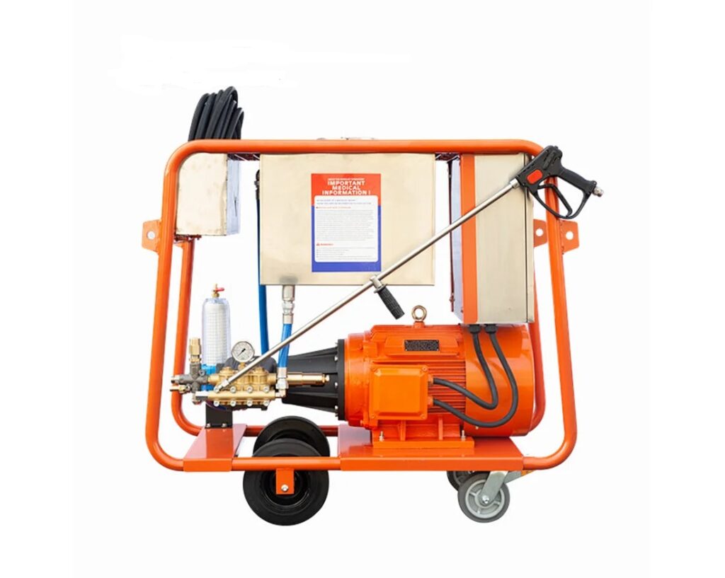 merlion plus 500bar high pressure marine cleaning machine 440v